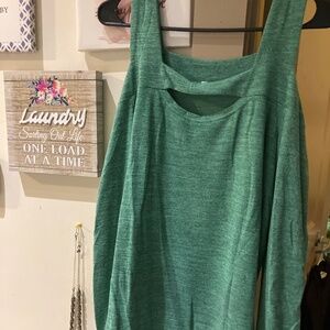 Long sleeve Green Shirt